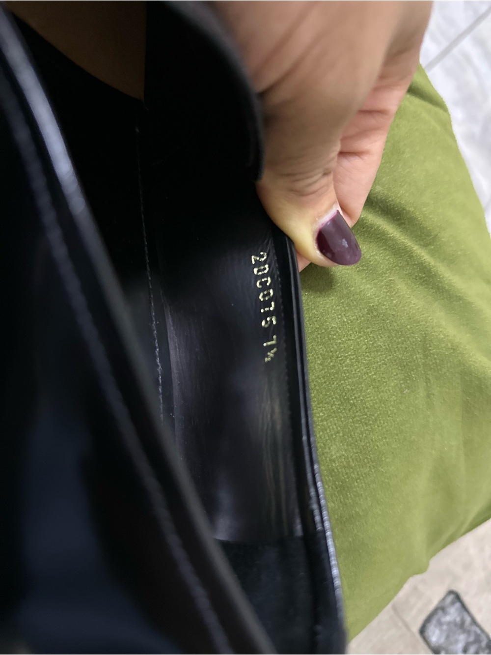 Prada Black Patent Leather Slip-On Loafers with Logo Bar - Picture 7 of 9